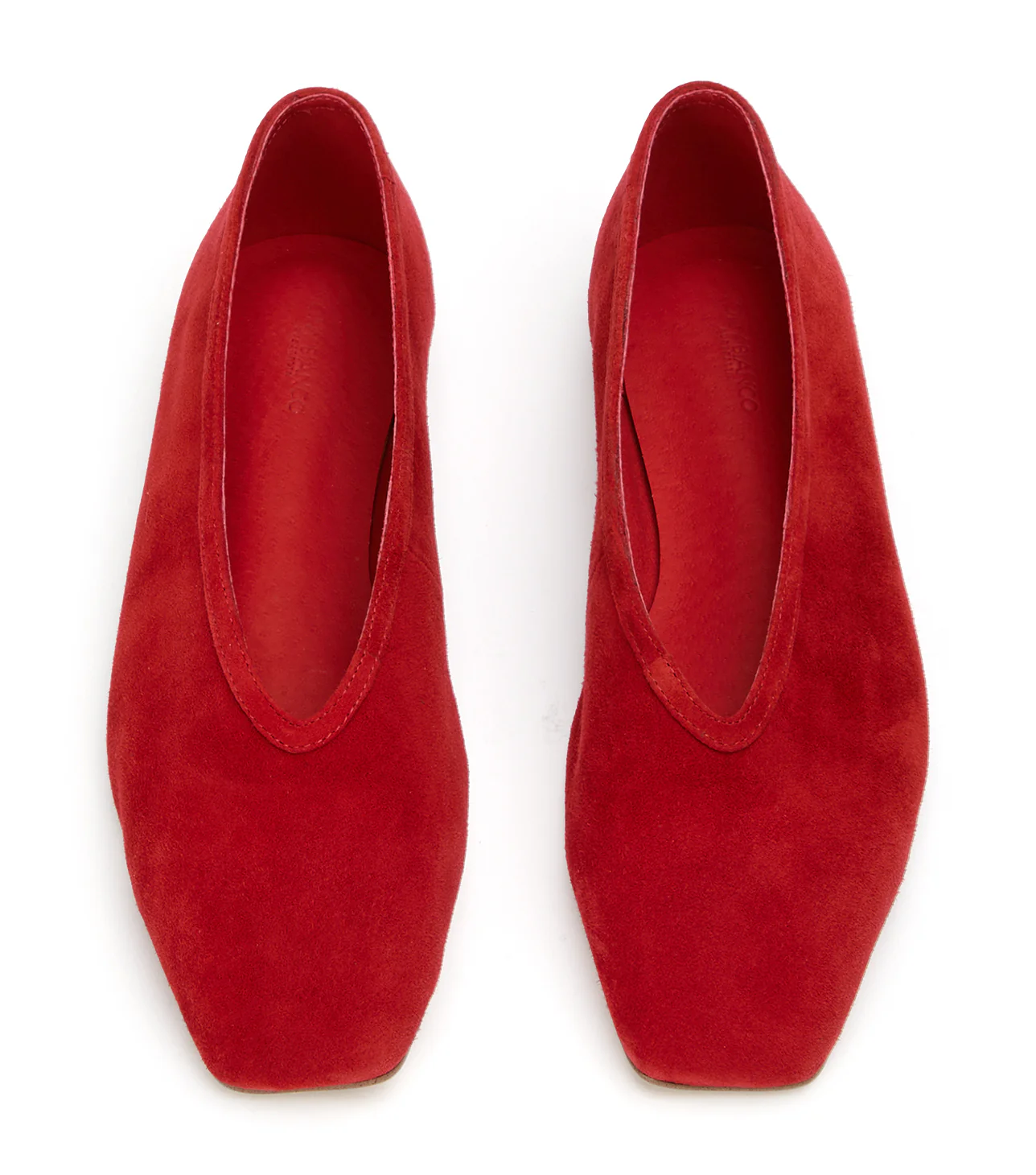 Bianca Red Suede