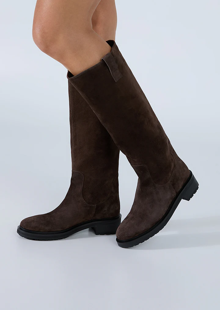 Hayes Espresso Suede