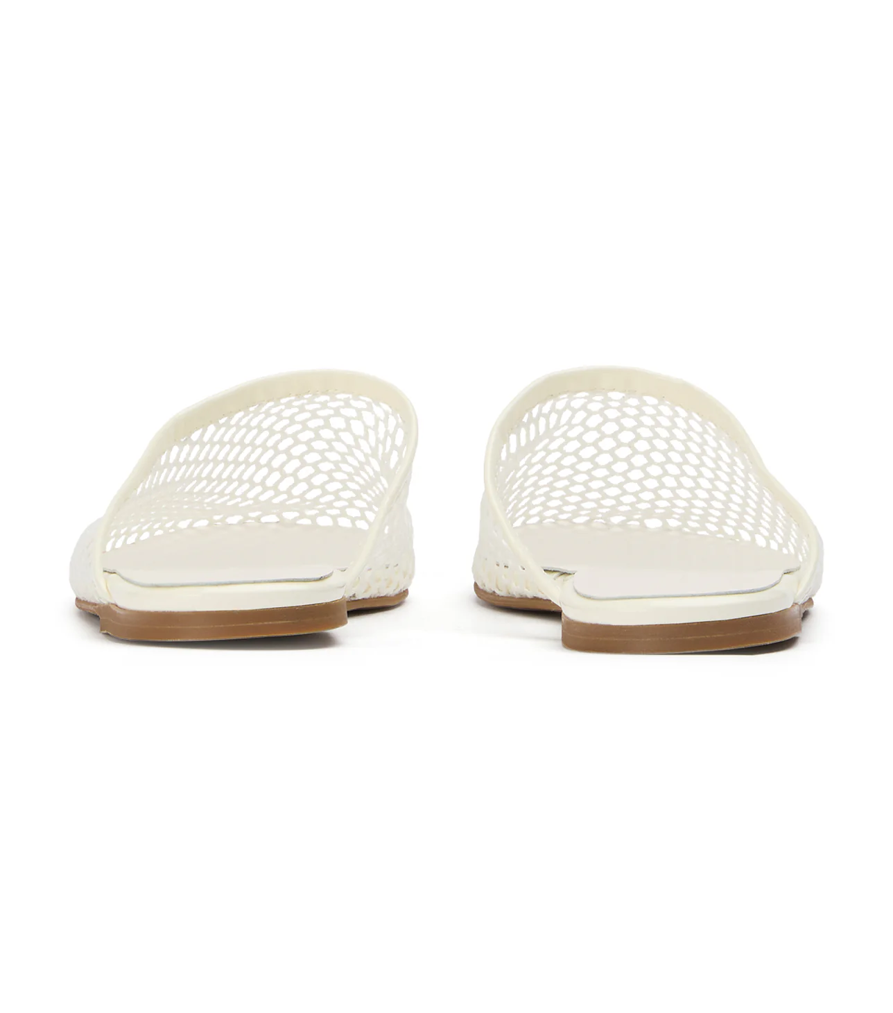 Minaj White Mesh/Patent