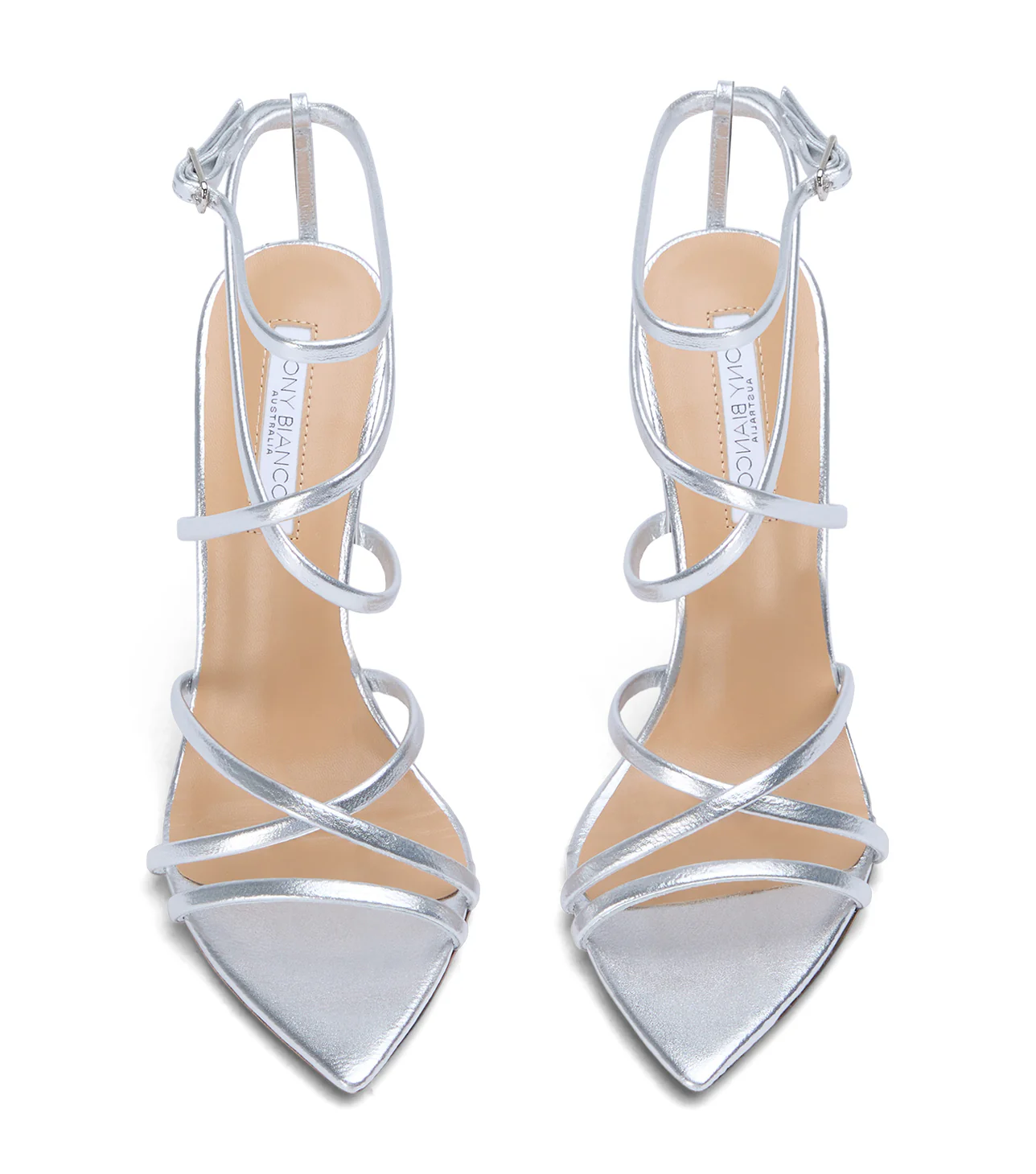 Marcy Silver Nappa Metallic