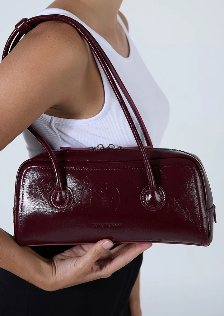 Soho Burgundy Crinkle