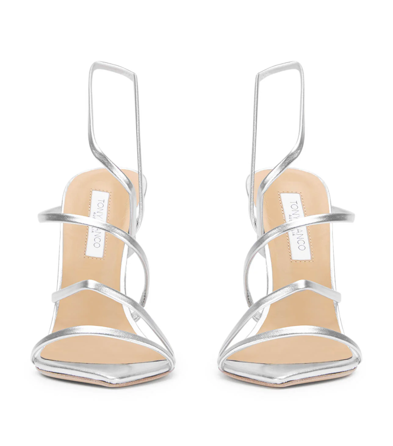 Milana Silver Nappa Metallic