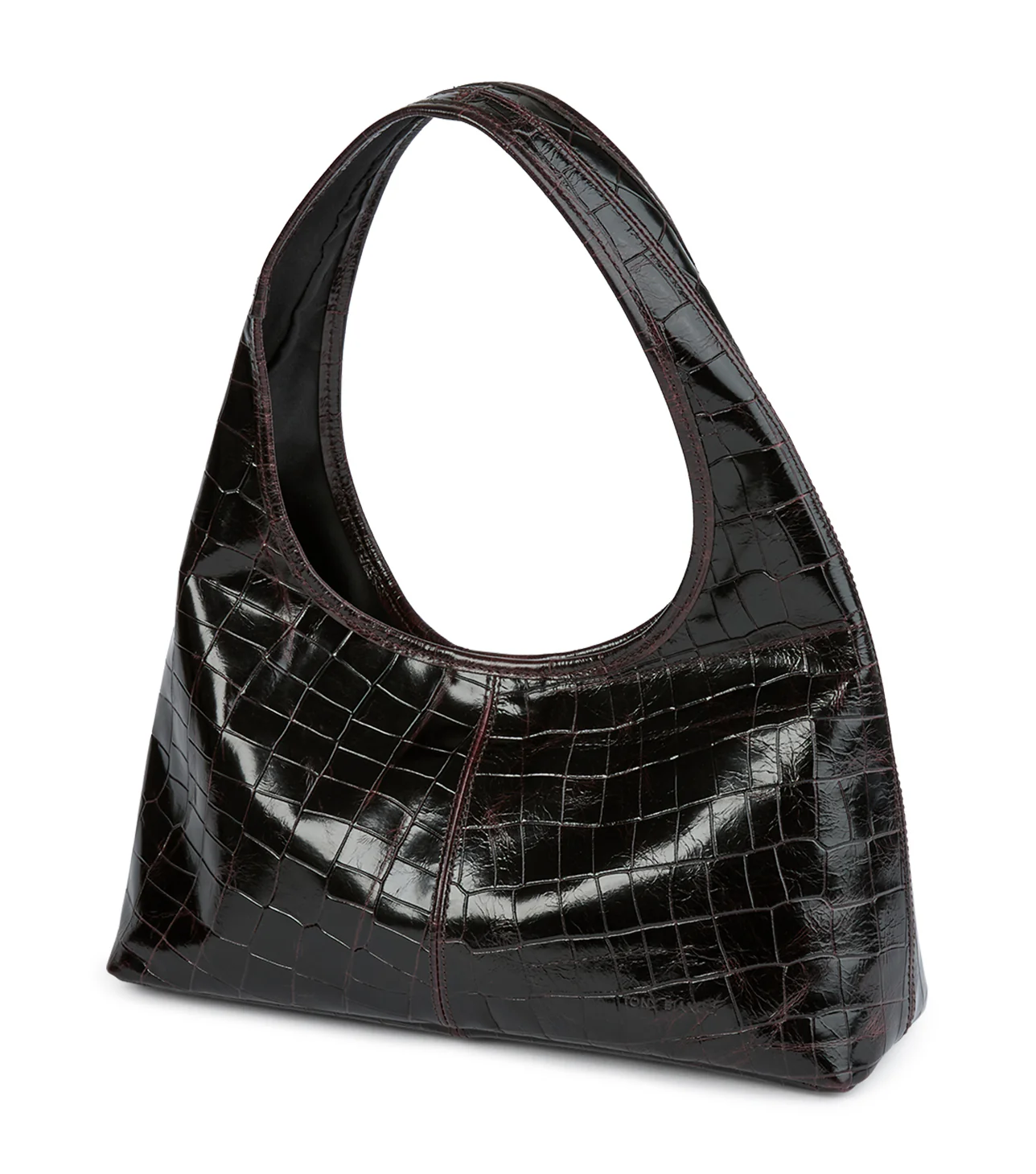 Lula Burgundy Croc Shine