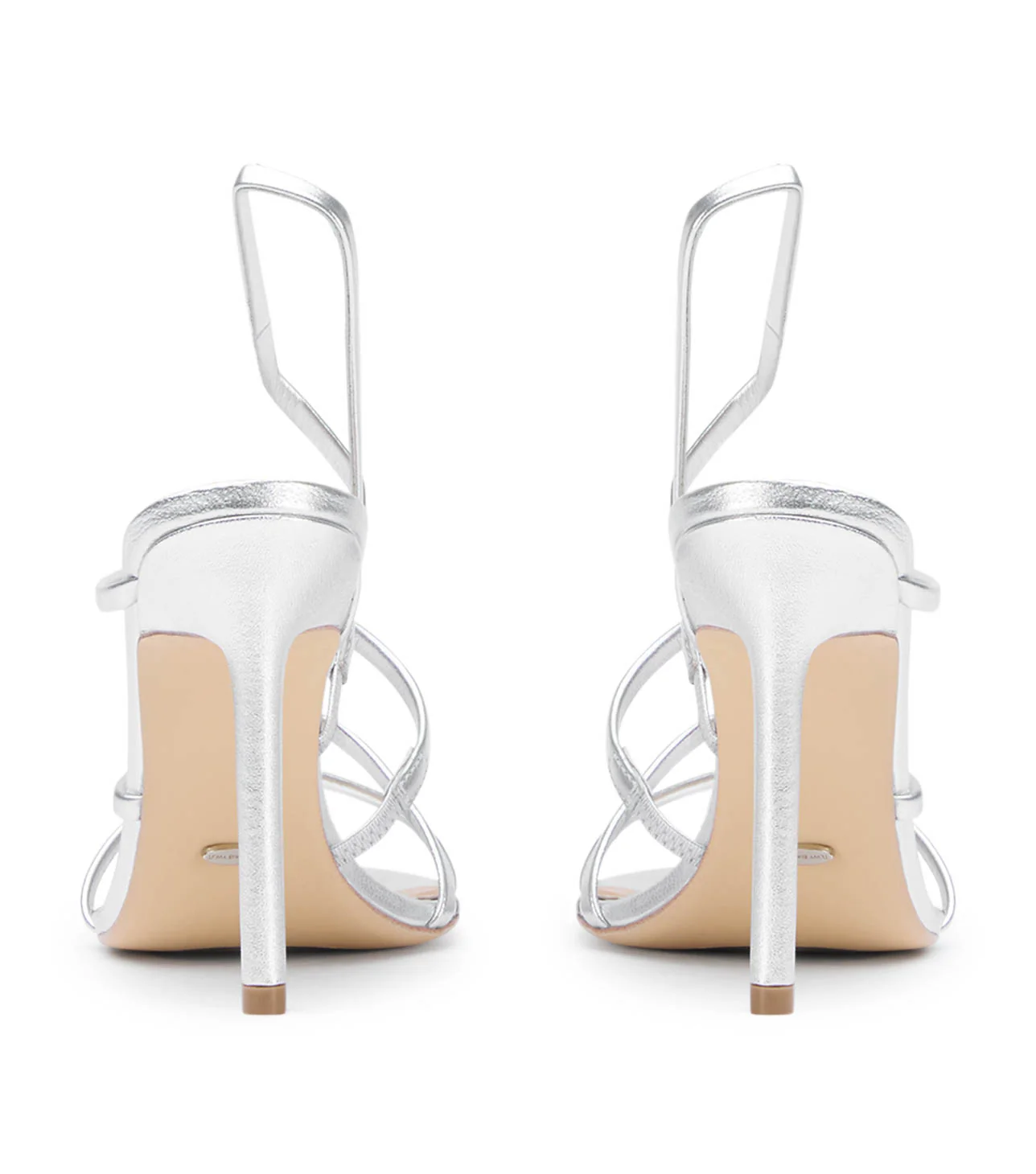 Milana Silver Nappa Metallic