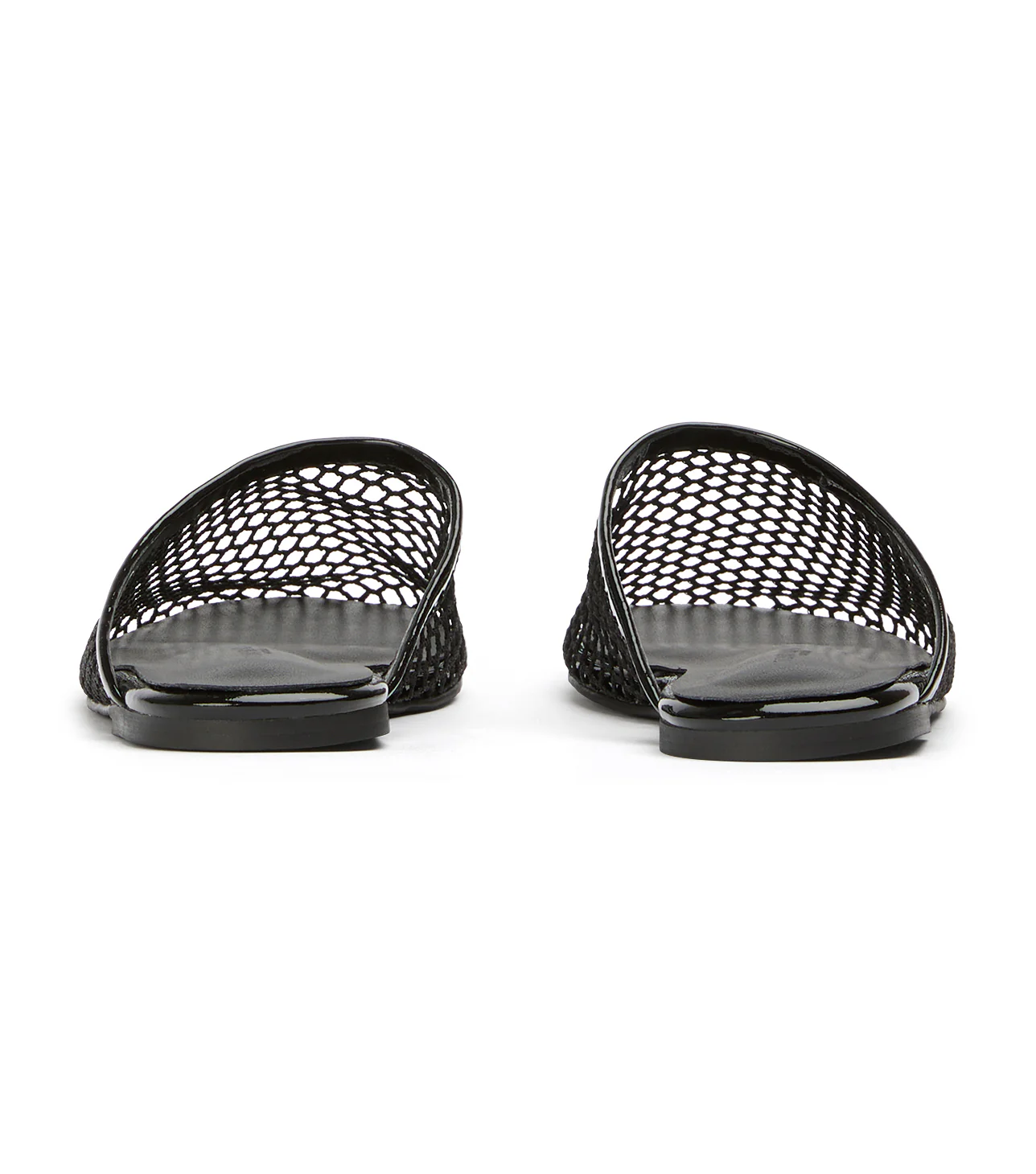 Minaj Black Mesh/Patent