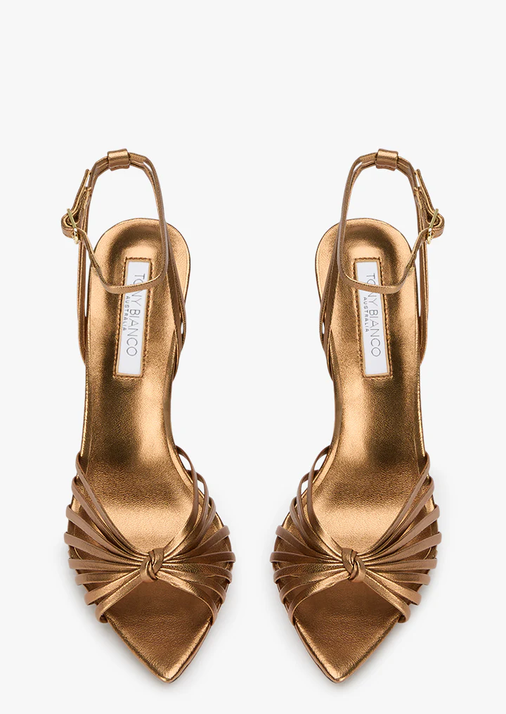 Maxos Bronze Nappa Metallic