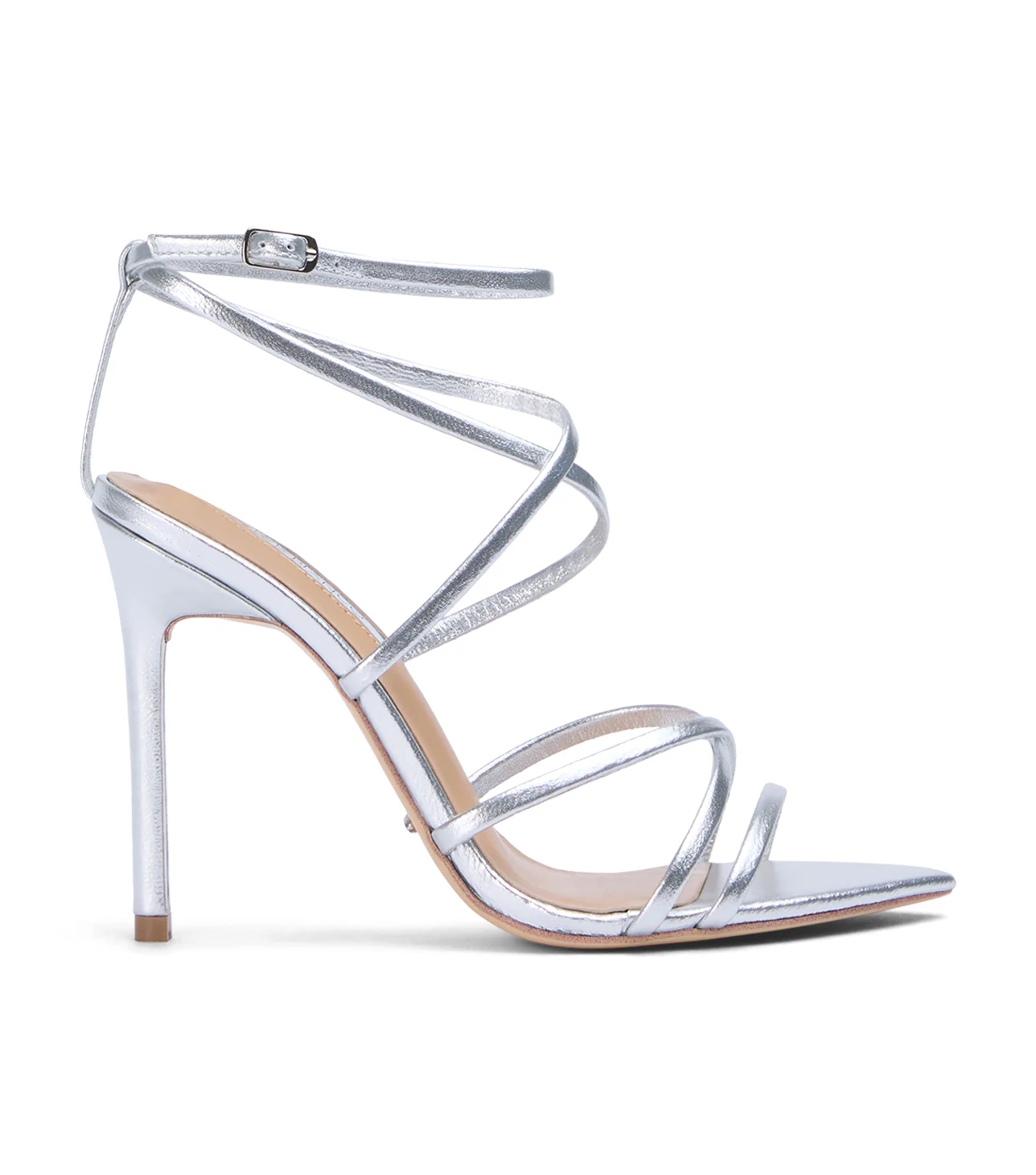 Marcy Silver Nappa Metallic