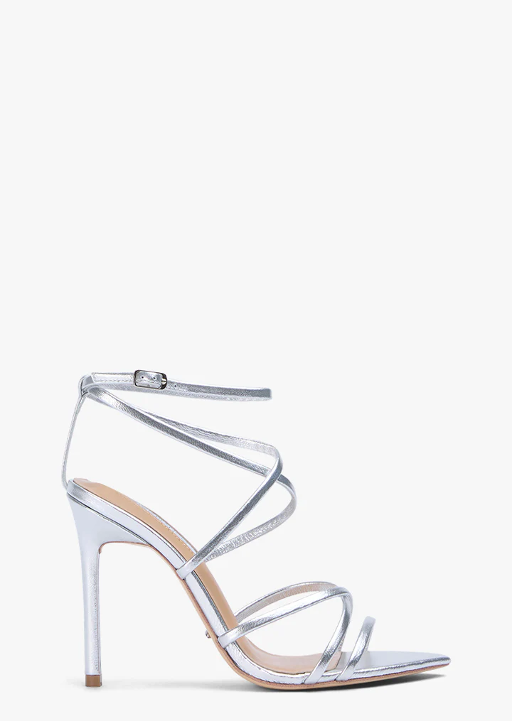 Marcy Silver Nappa Metallic