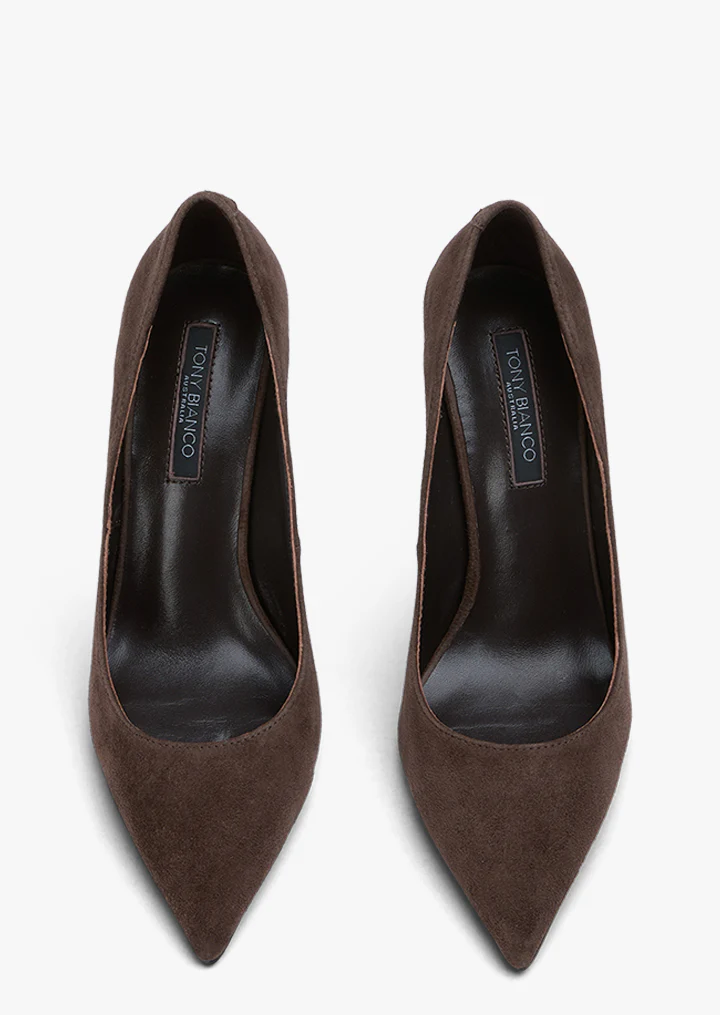 Anja Espresso Suede