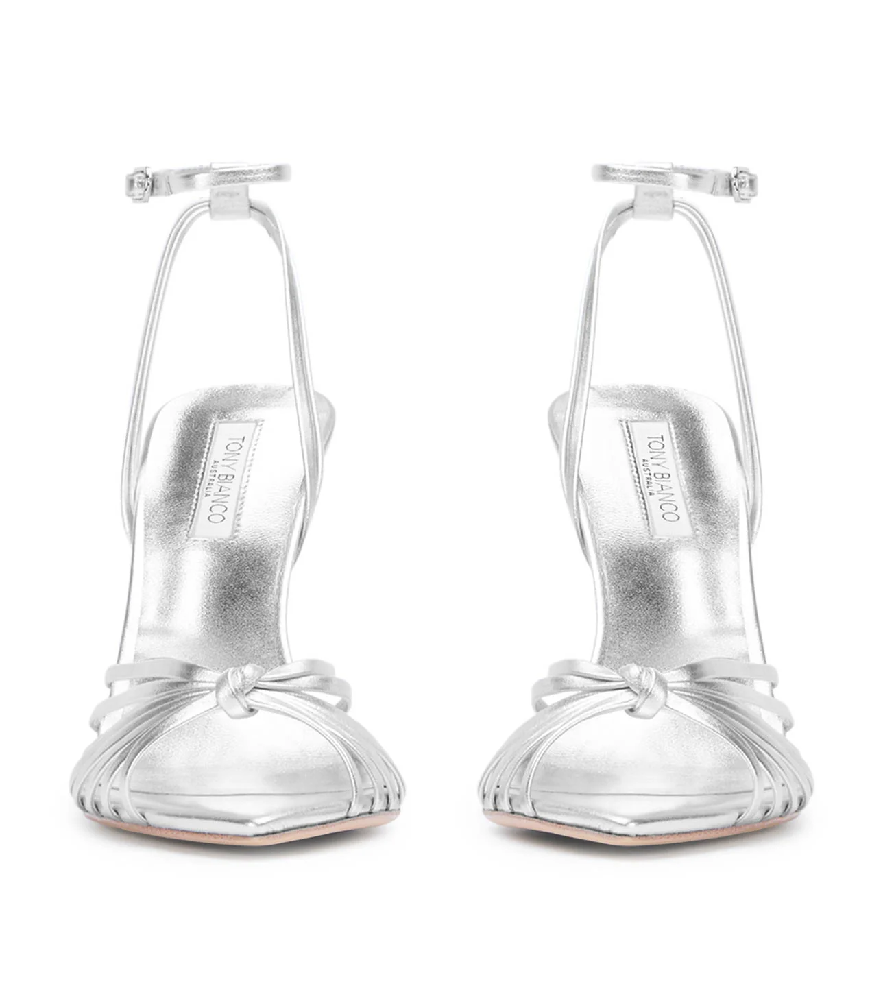 Maxos Silver Nappa Metallic