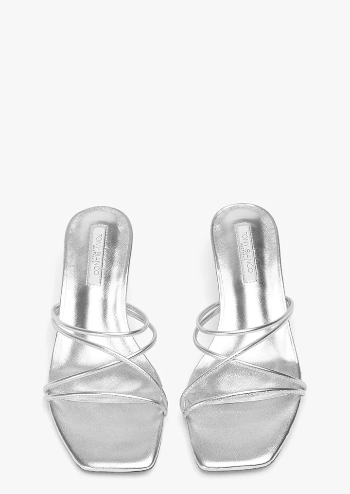 Alicia Silver Nappa Metallic