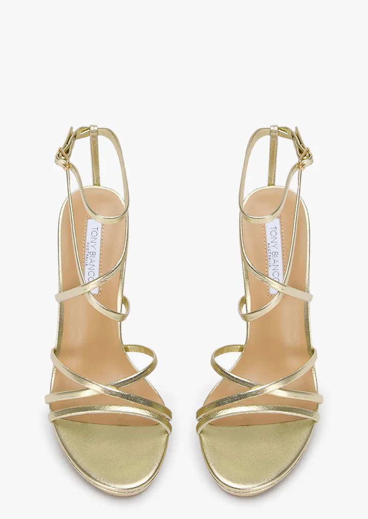 Sass Gold Nappa Metallic