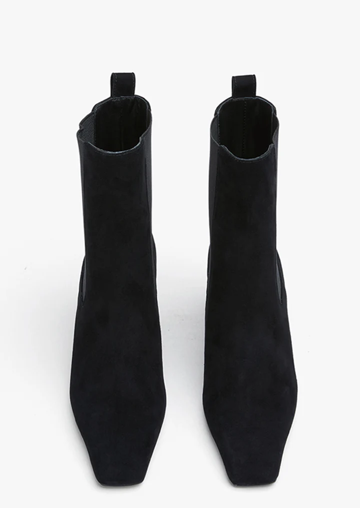 Eloise Black Suede