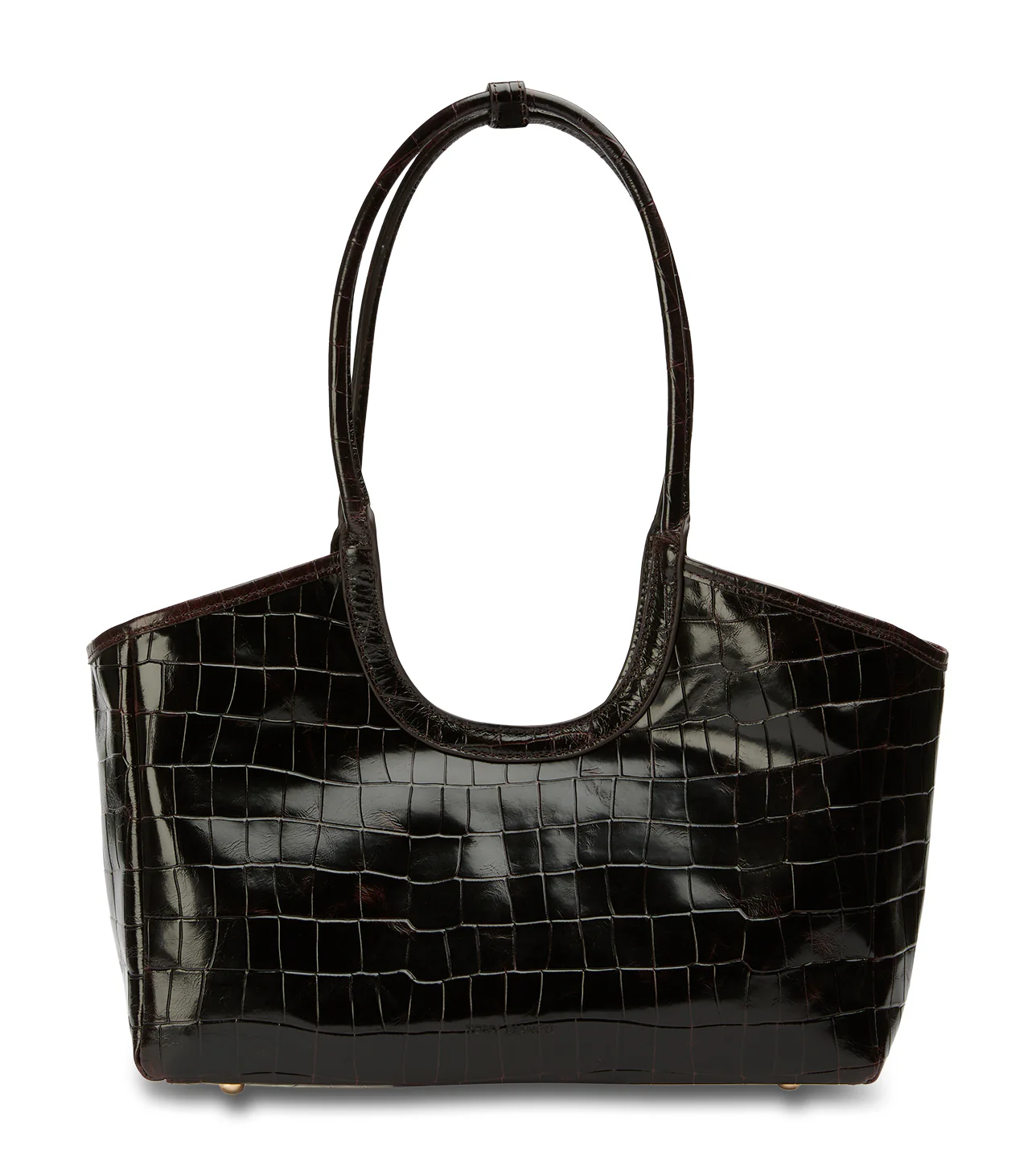 Kiki Burgundy Croc Shine