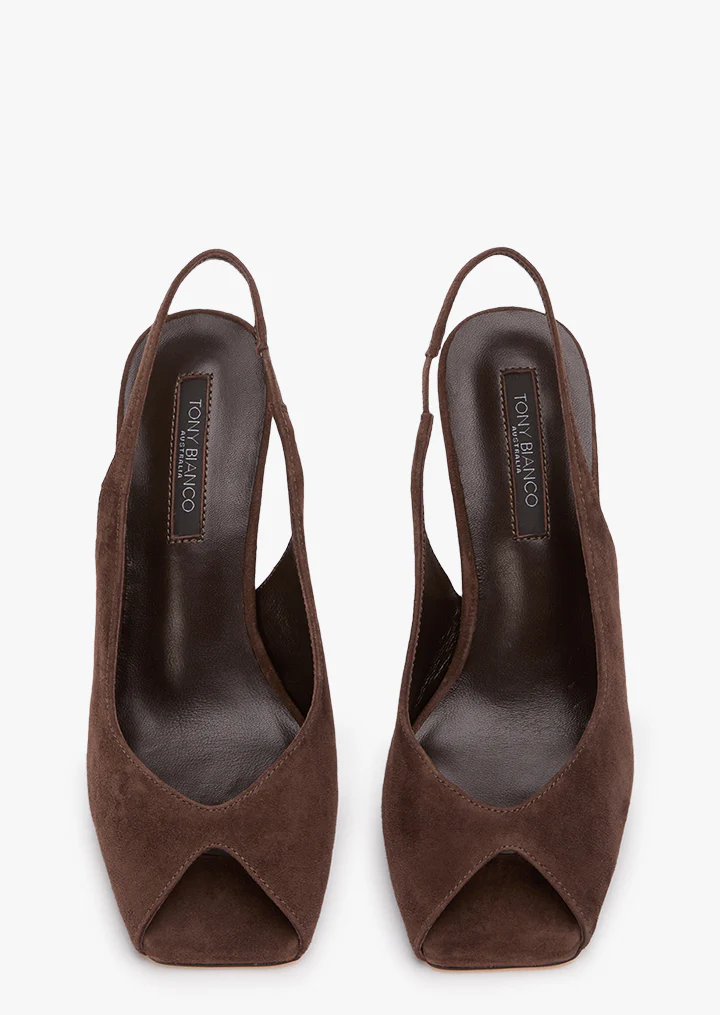 Peggy Espresso Suede