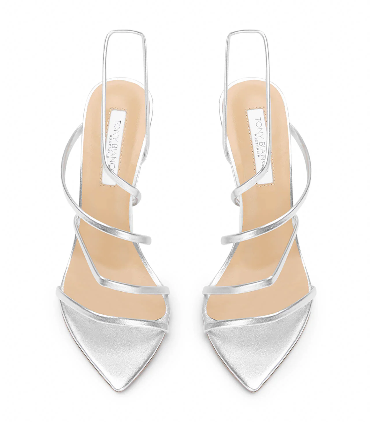 Milana Silver Nappa Metallic