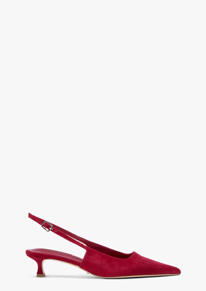 Crush Scarlet Suede