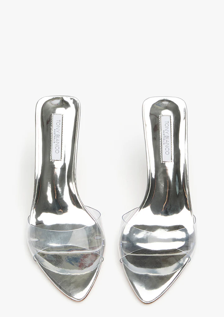 Hallie Clear Vinylite/Silver