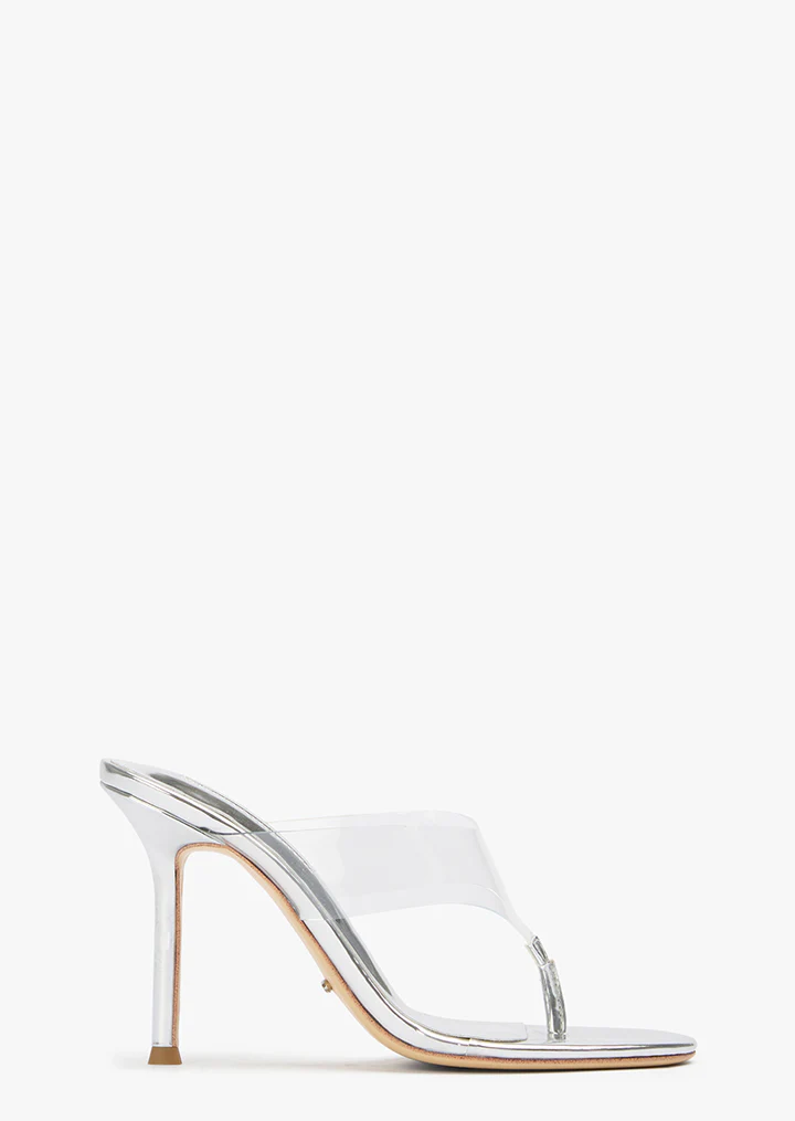 Dolli Clear Vinylite/Silver