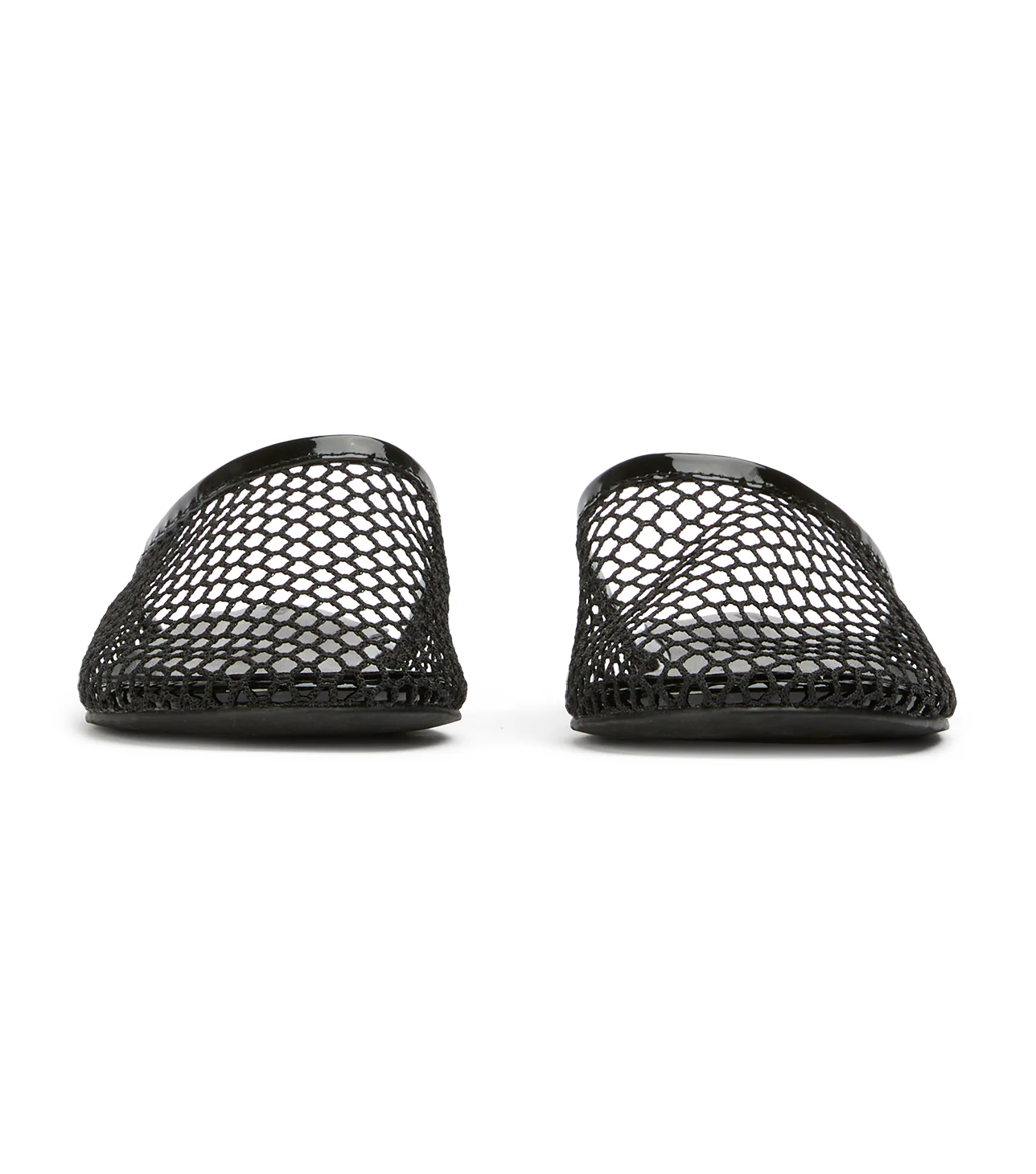 Minaj Black Mesh/Patent