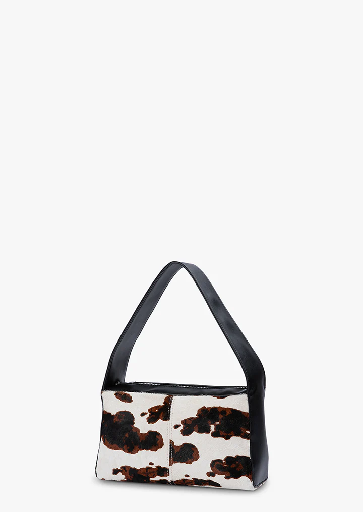 Zoey Multi Pony/Black Nappa