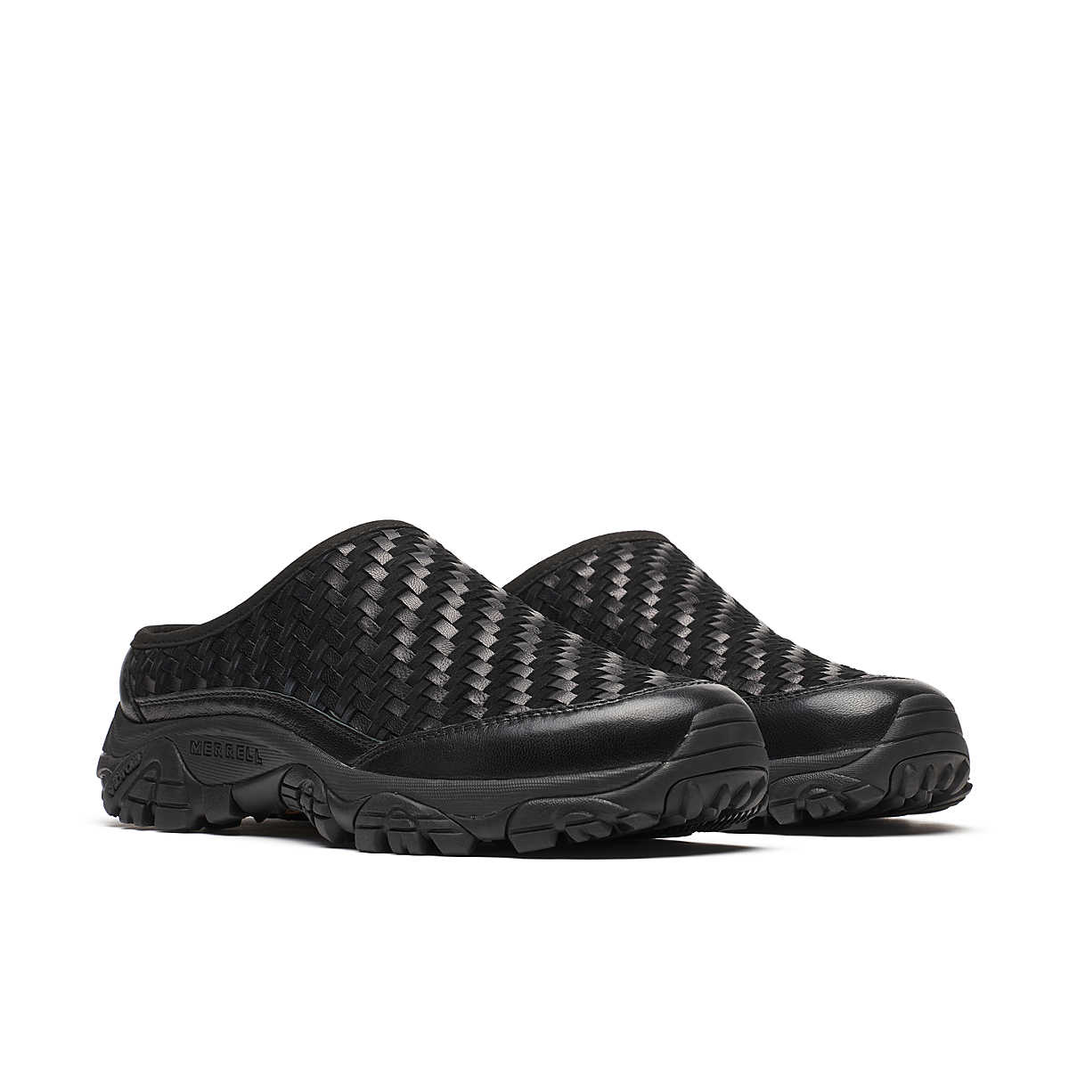 Moab 2 Slide Leather Woven 1TRL