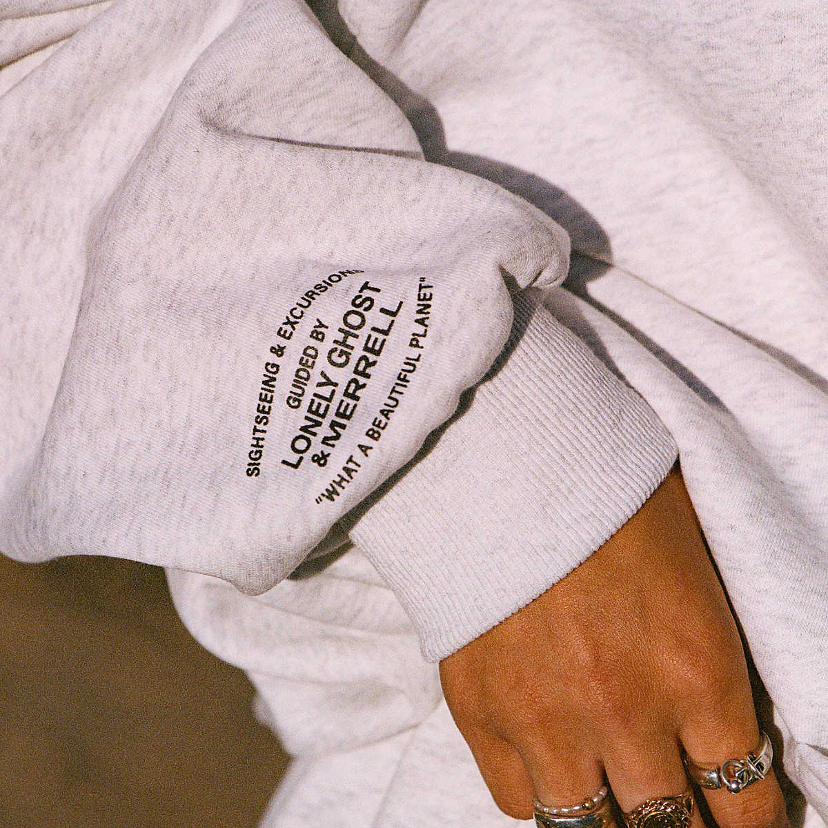 Merrell X Lonely Ghost We Should Get Lost Somewhere Hoodie