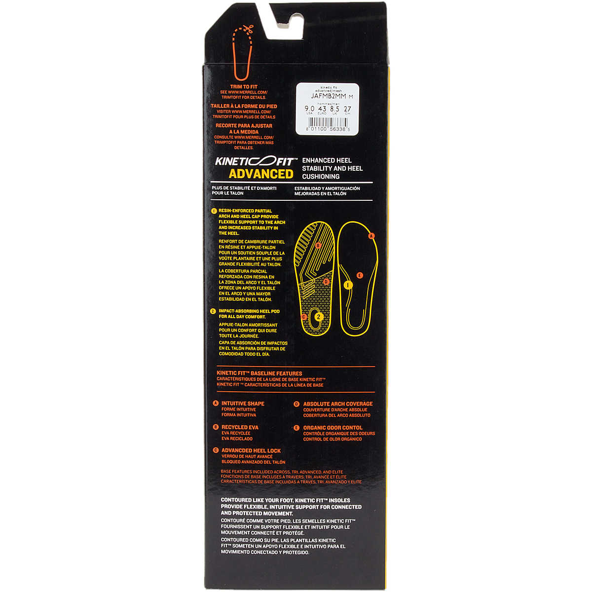 Men's Kinetic Fit™ Advanced Footbed Wide Width