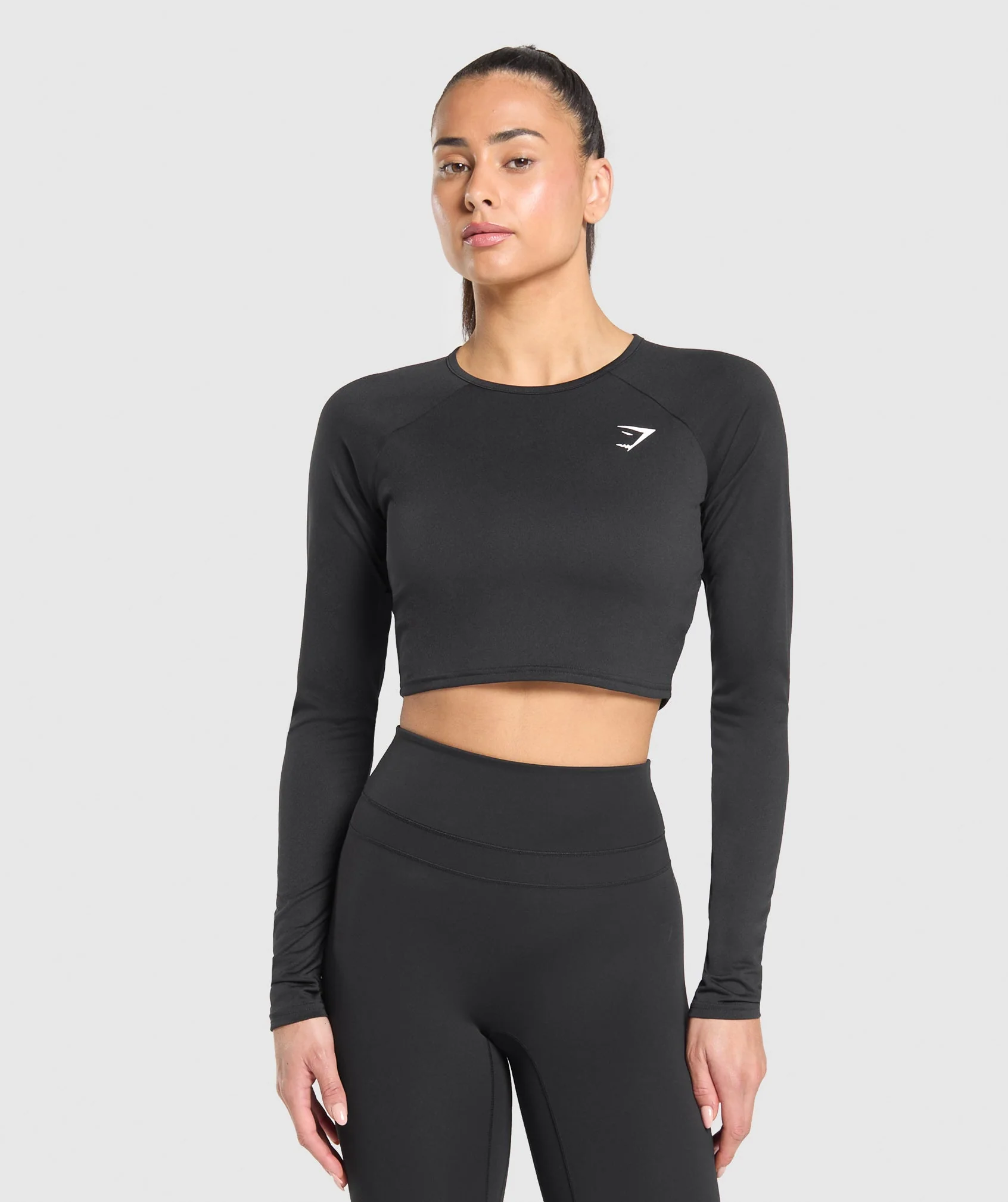 Training Long Sleeve Crop Top