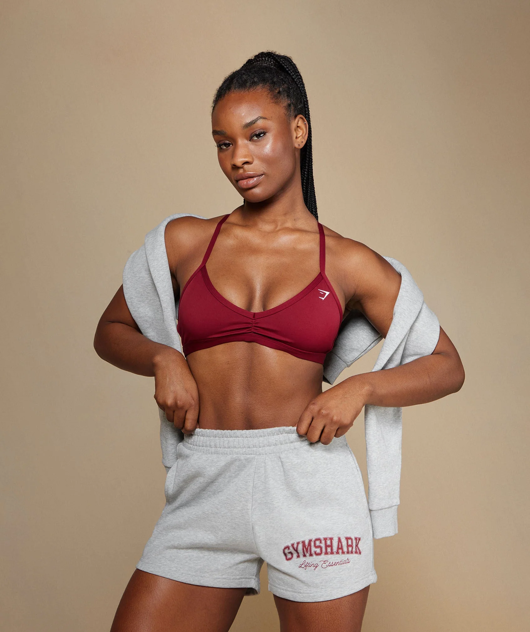 Lifting Essentials Graphic Brushed 4' Shorts