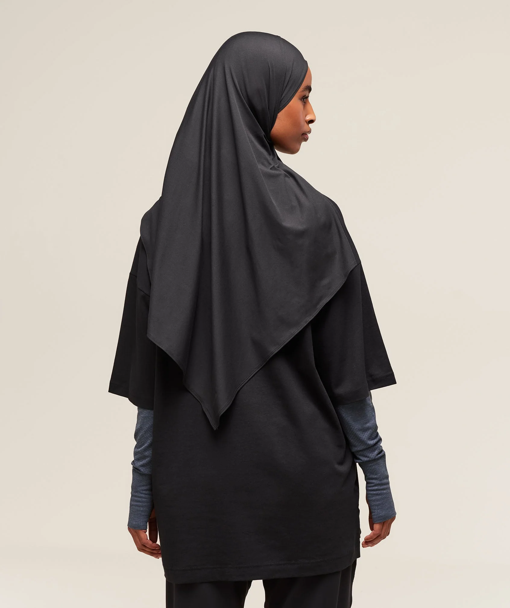 Covered Longline Cotton T-Shirt