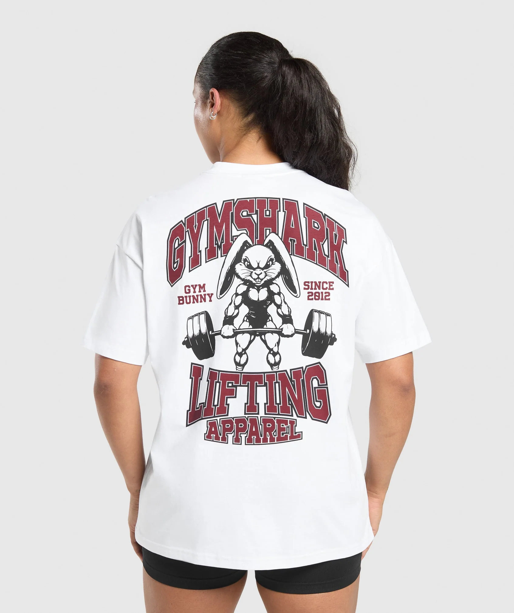 Gym Bunny Oversized Tee