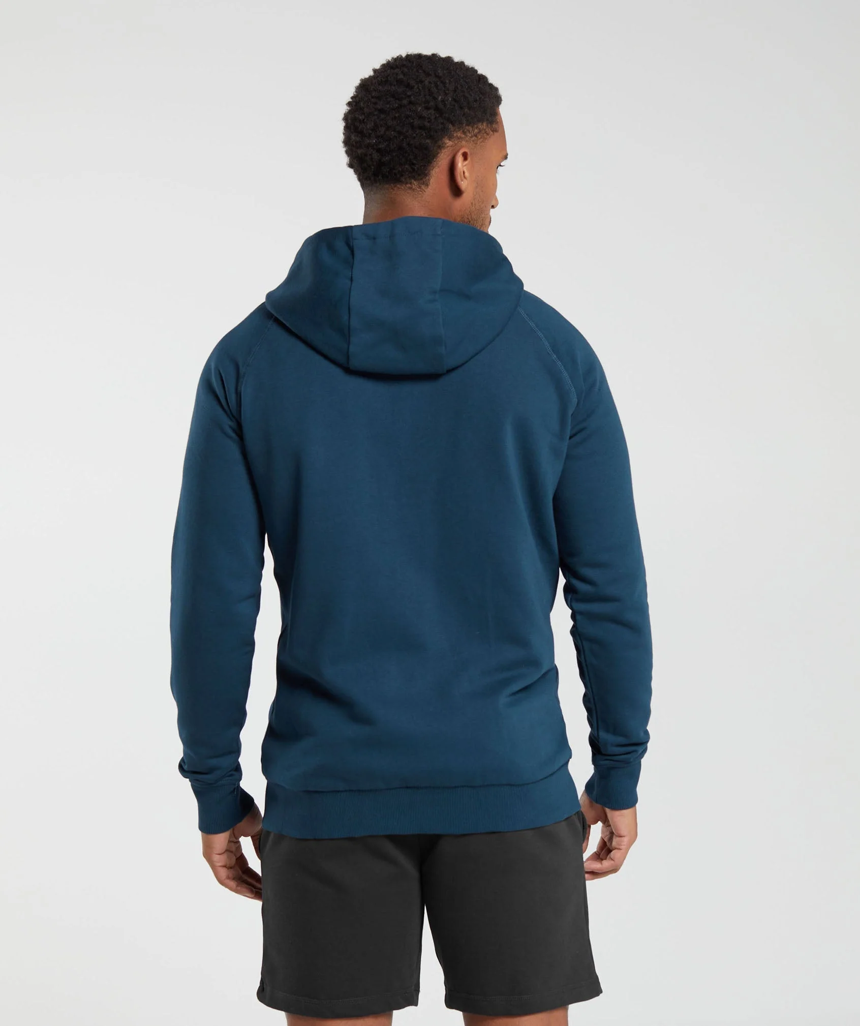 Crest Zip Up Hoodie