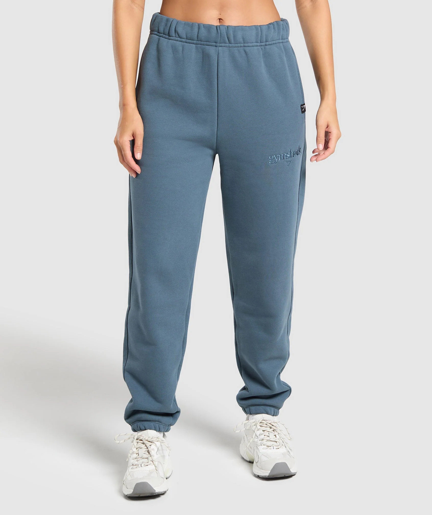 Embroidered Logo Oversized Joggers