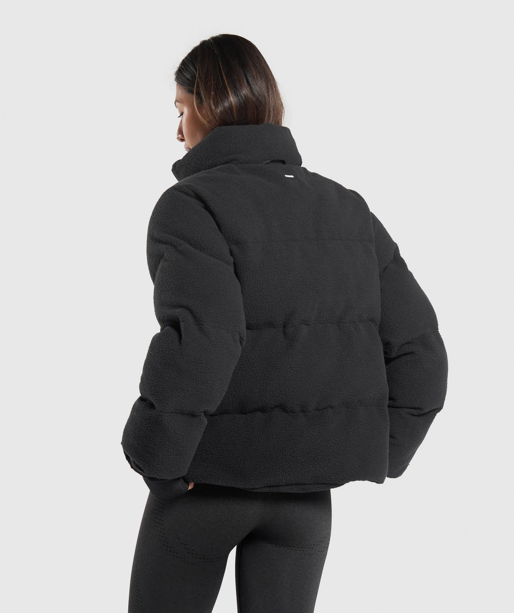 Sherpa Puffer Jacket
