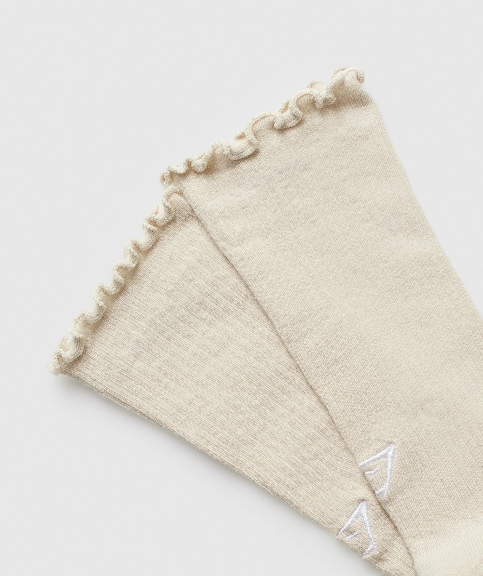 Frill Crew Single Sock