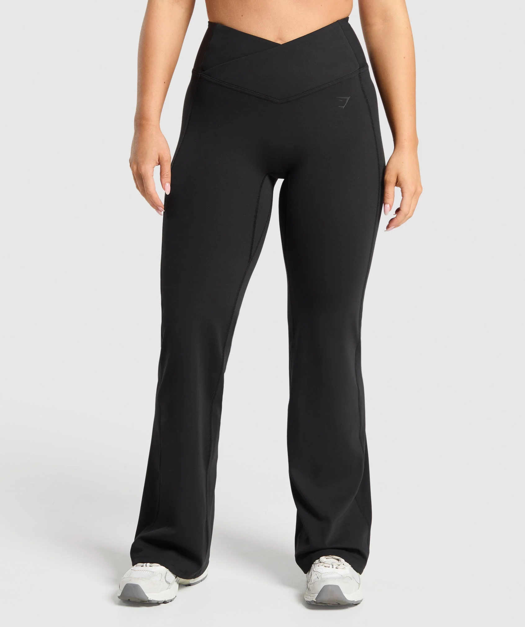 Crossover Flared Leggings