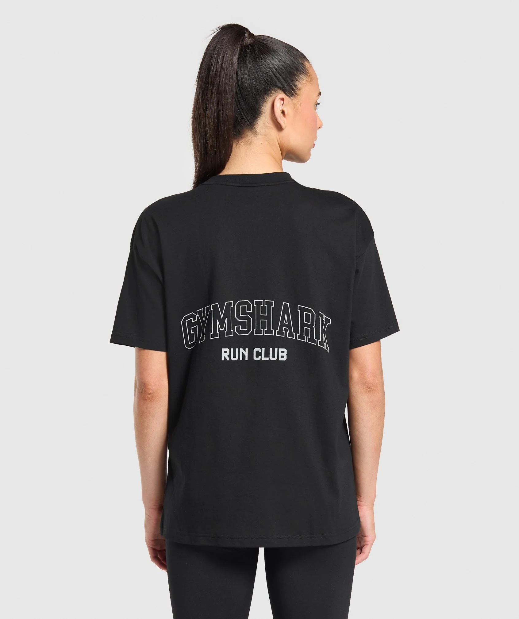 Running Graphic Oversized T-Shirt