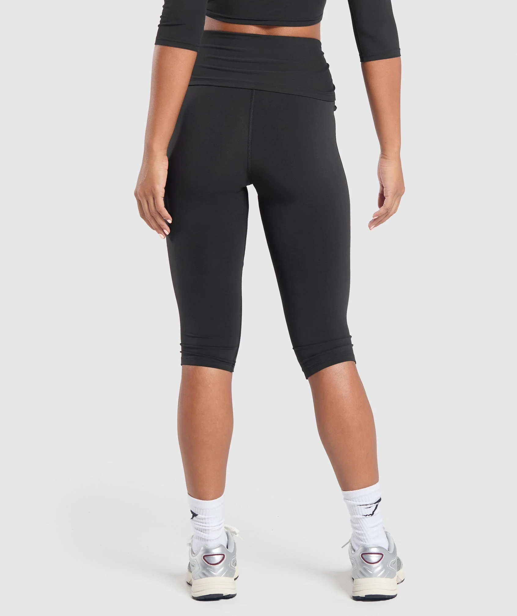 Ruched Capri Leggings