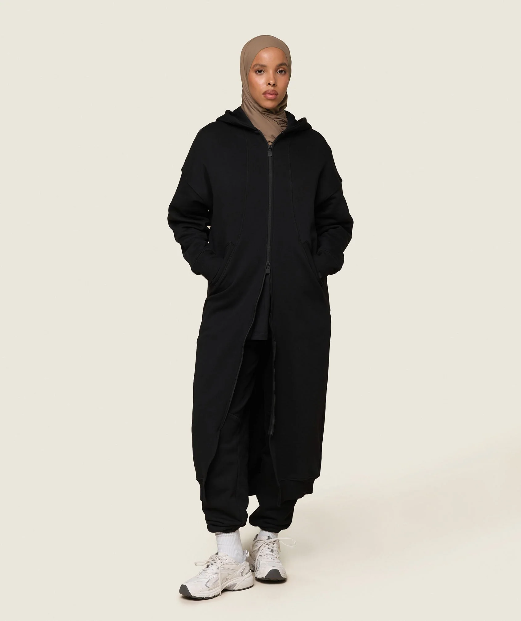 GS x Leana Deeb Oversized Longline Zip Through