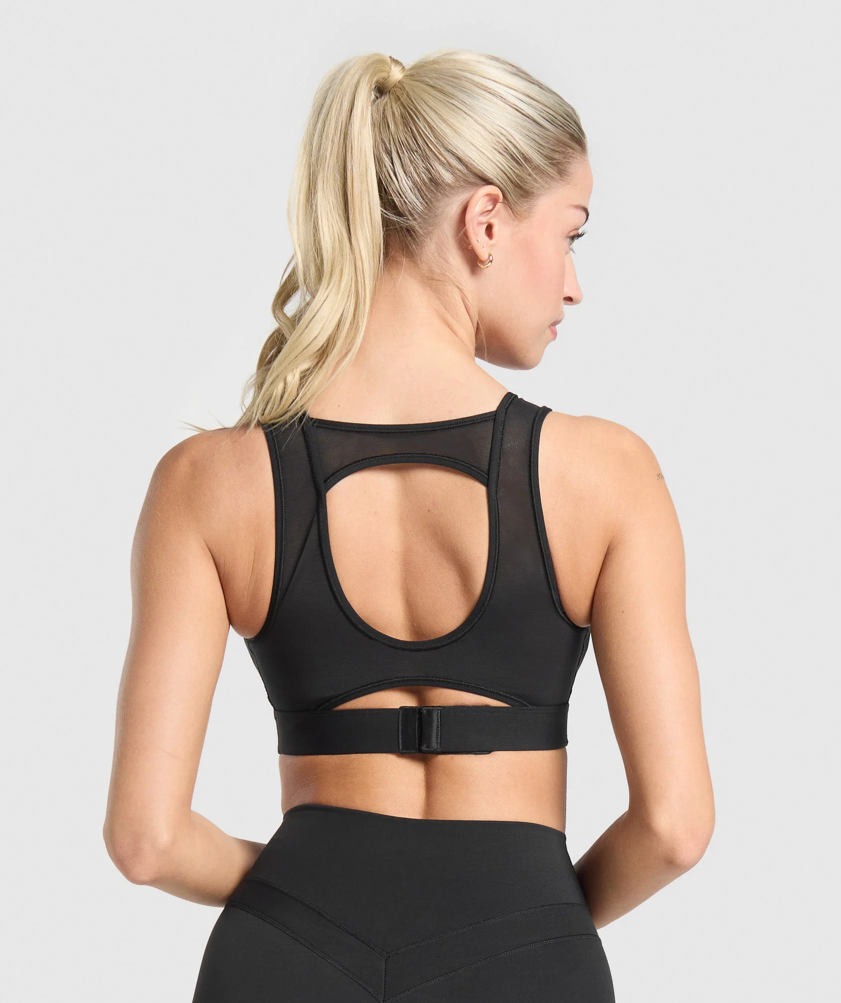 Mesh Back Sports Bra