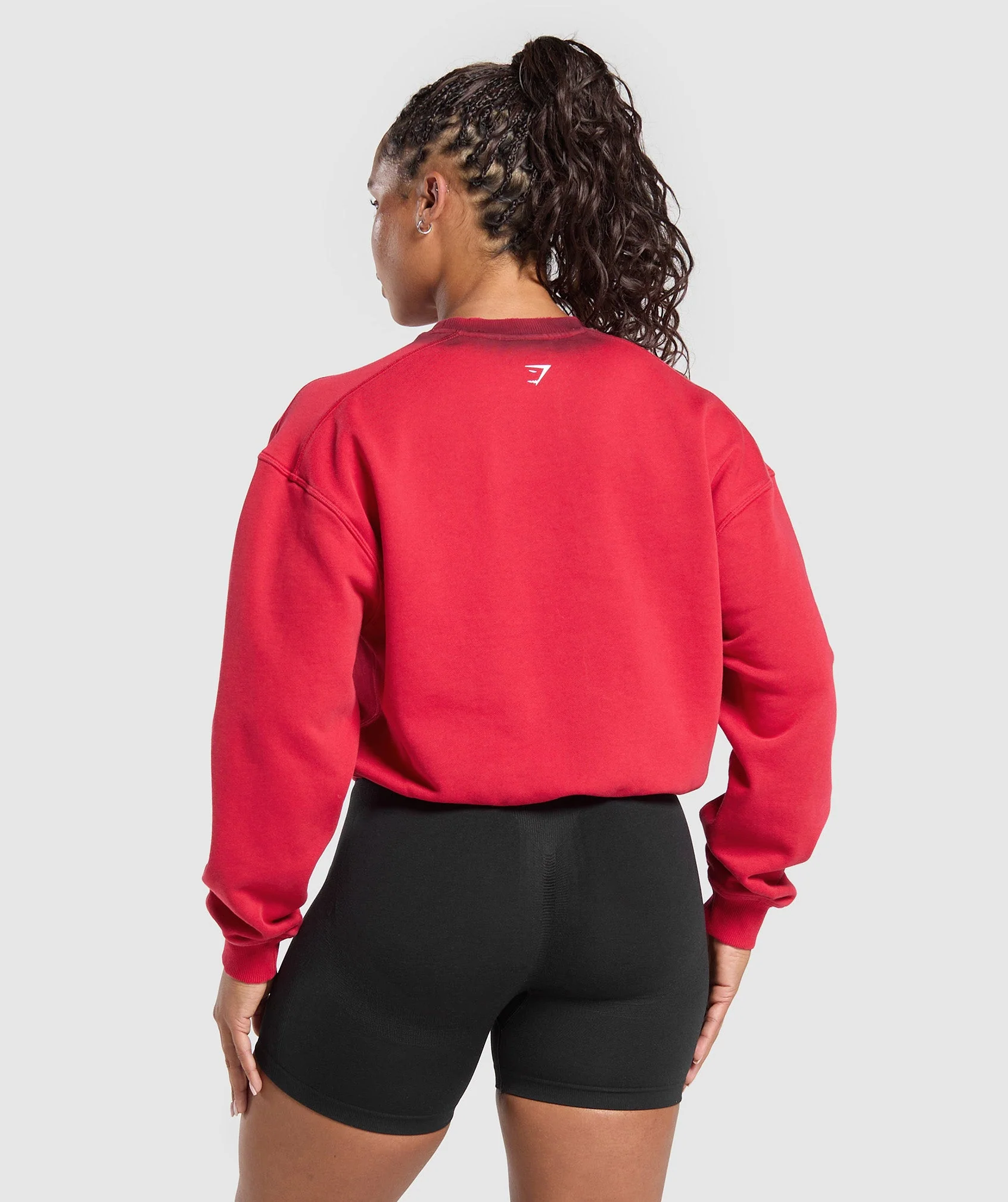 Gains Washed Loopback Crew Neck