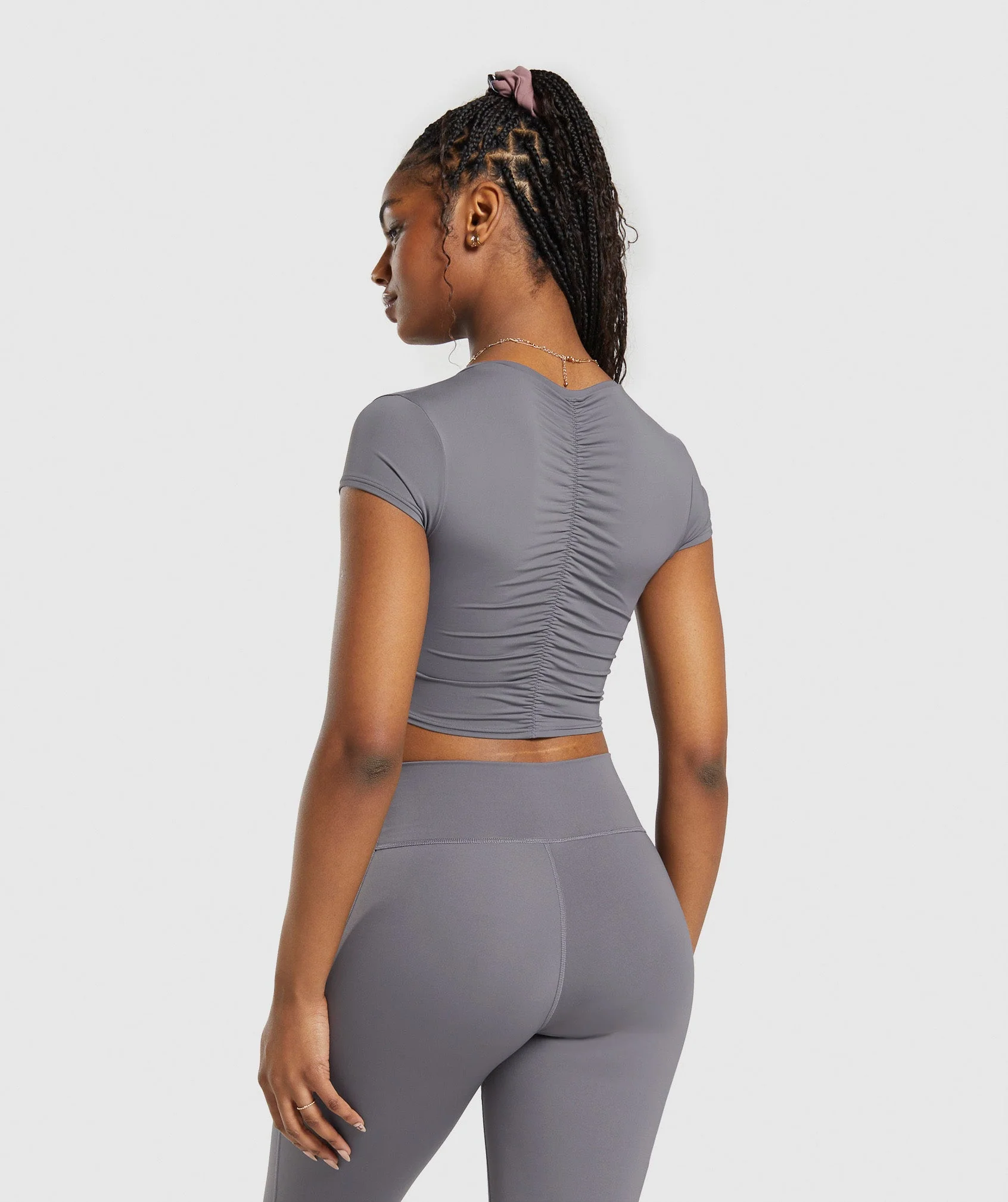 Elevate Ruched Crop Top