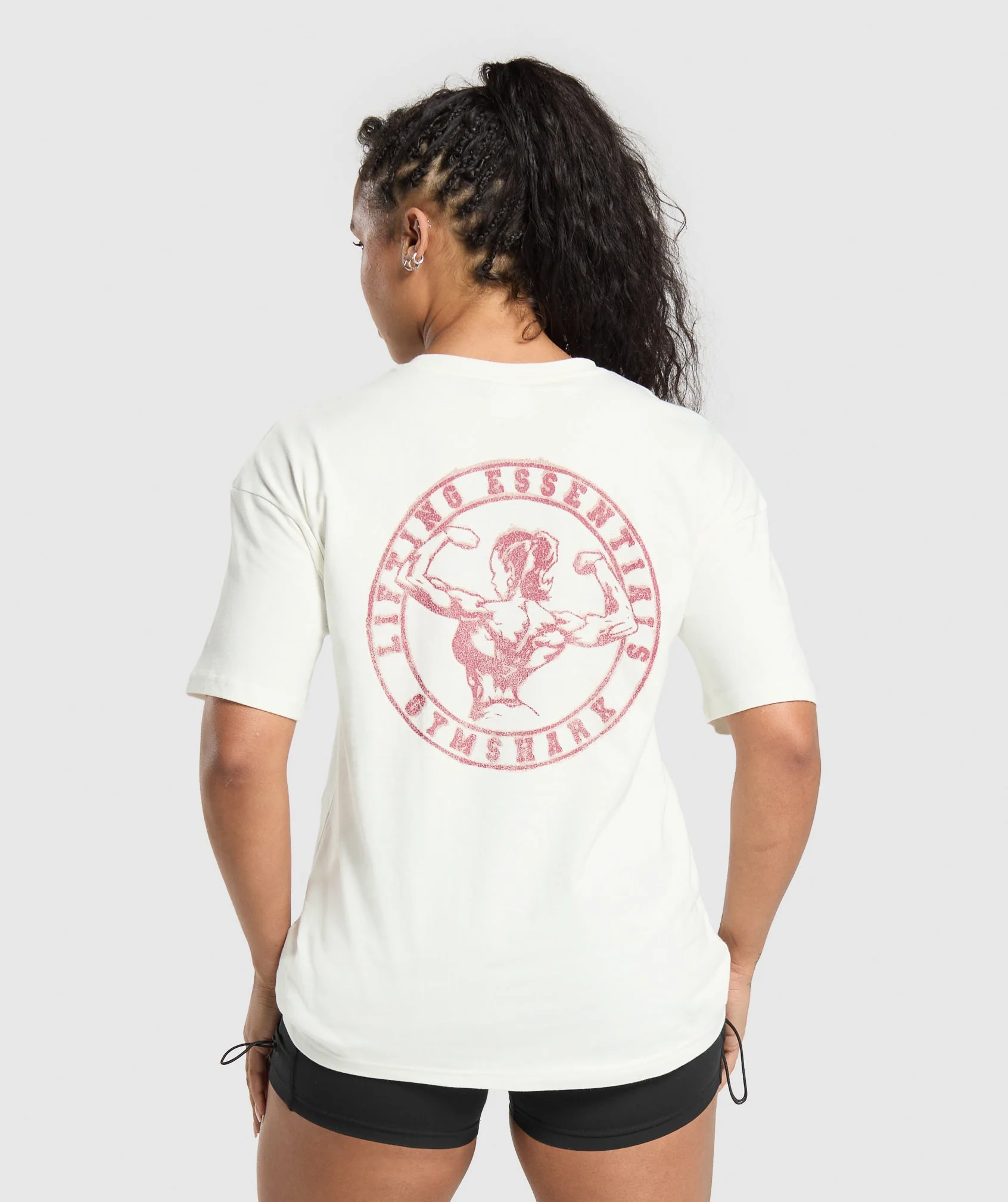 Back Gains Graphic Oversized Tee