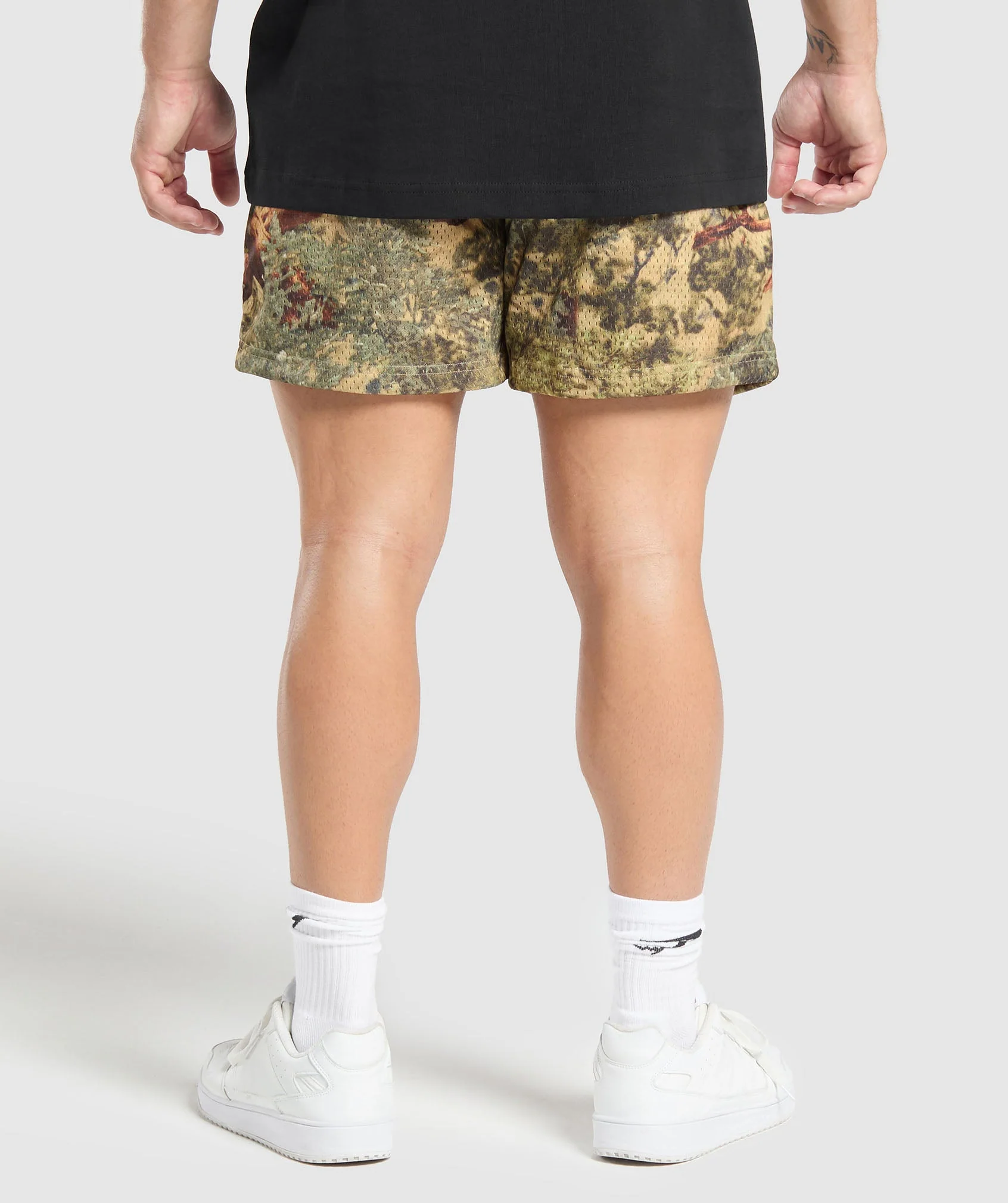 Printed Mesh 5" Shorts