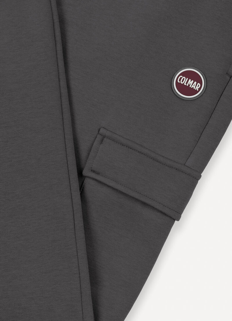 Cargo-style tracksuit bottoms