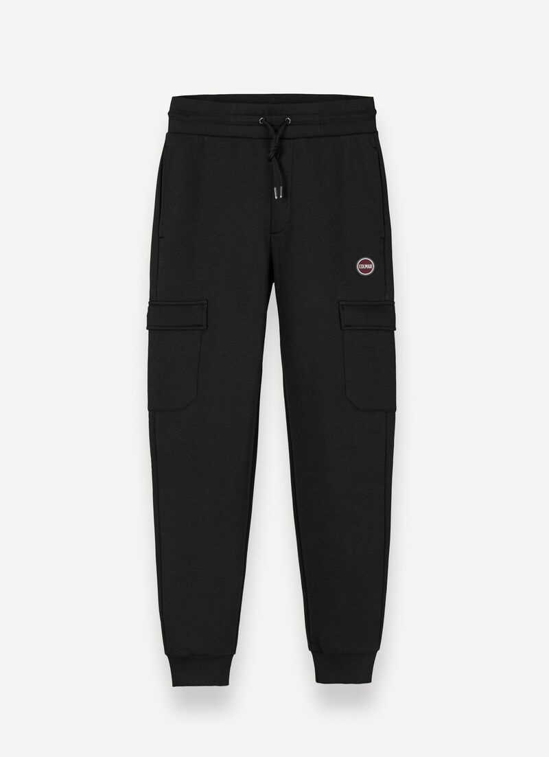 Cargo-style tracksuit bottoms