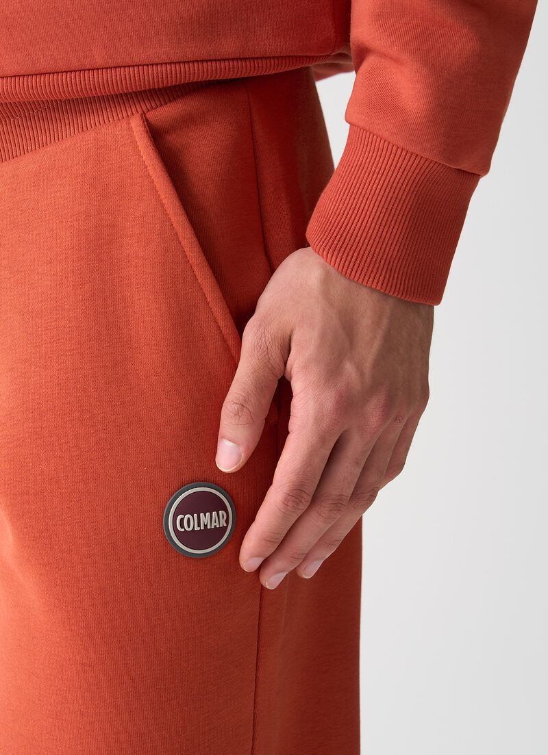 Cotton tracksuit bottoms