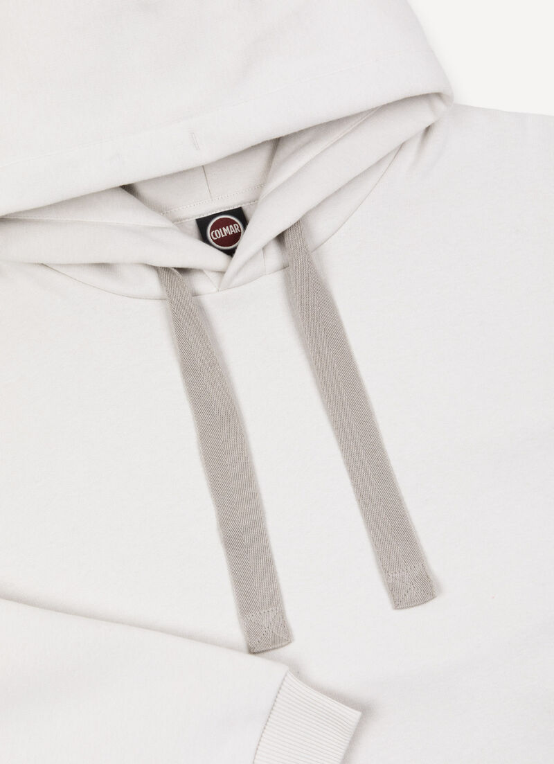 Sweatshirt with side slits