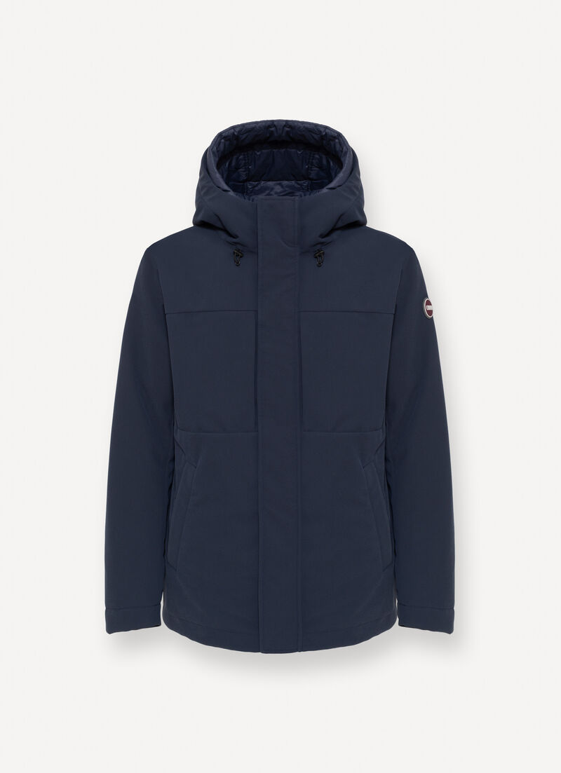 Multi-pocket padded waterproof jacket